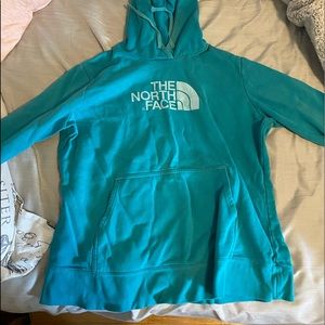 Teal Northface Sweatshirt